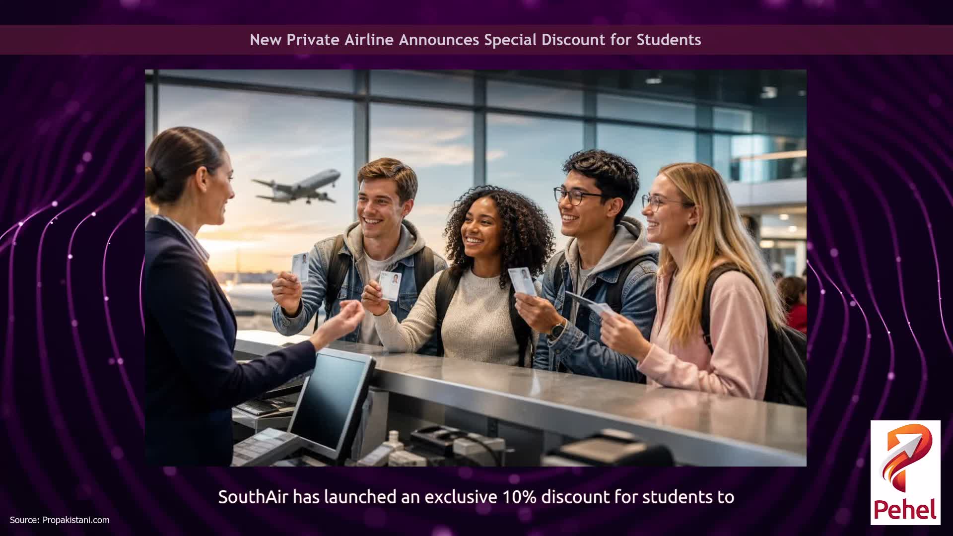 New Private Airline Announces Special Discount for Students