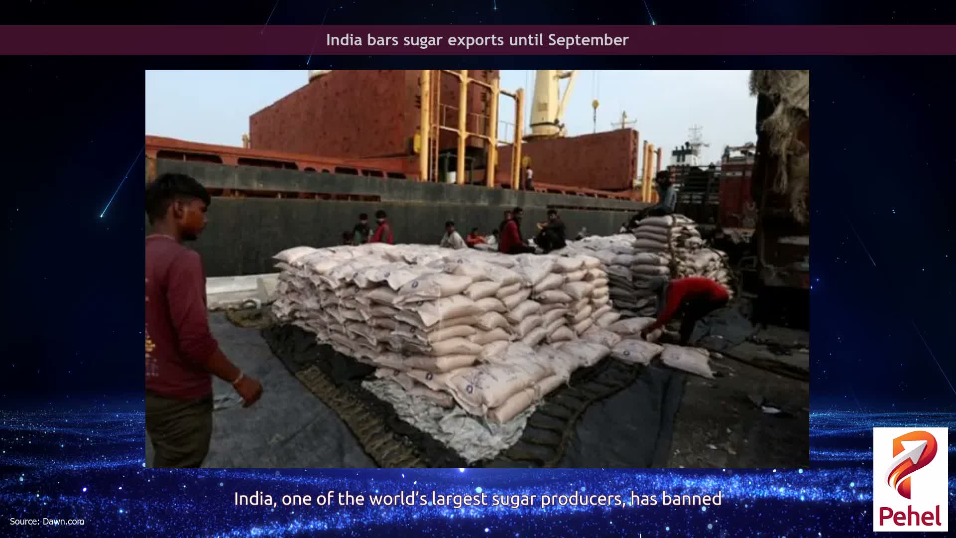 India bars sugar exports until September