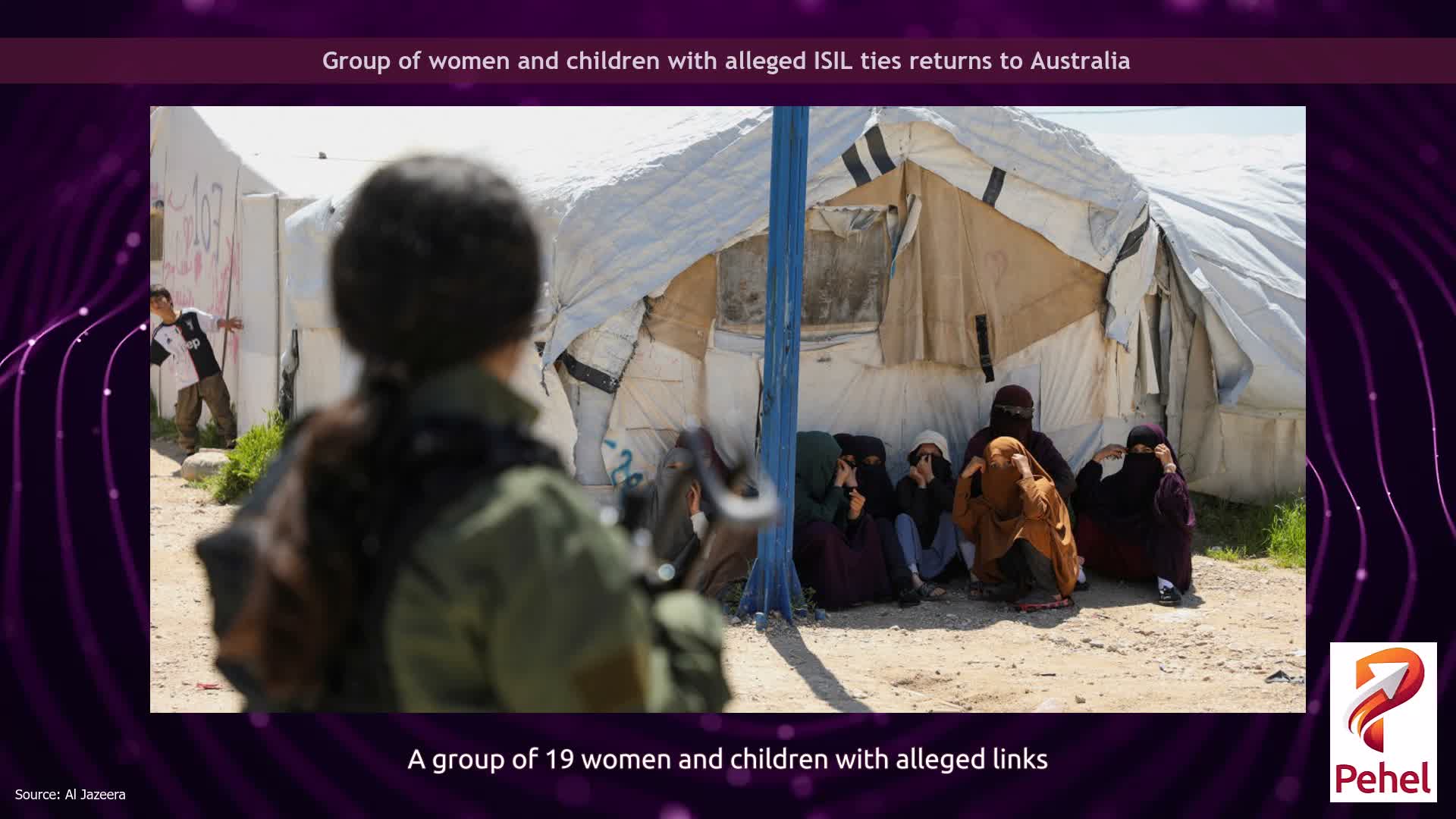 Group of women and children with alleged ISIL ties returns to Australia