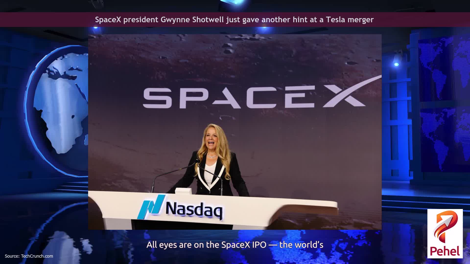 SpaceX president Gwynne Shotwell just gave another hint at a Tesla merger