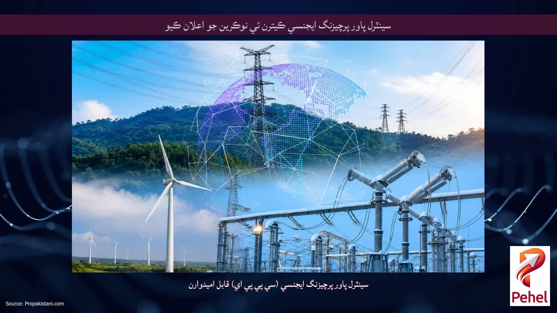 سينٽرل پاور پرچيزنگ ايجنسي ڪيترن ئي نوڪرين جو اعلان ڪيو