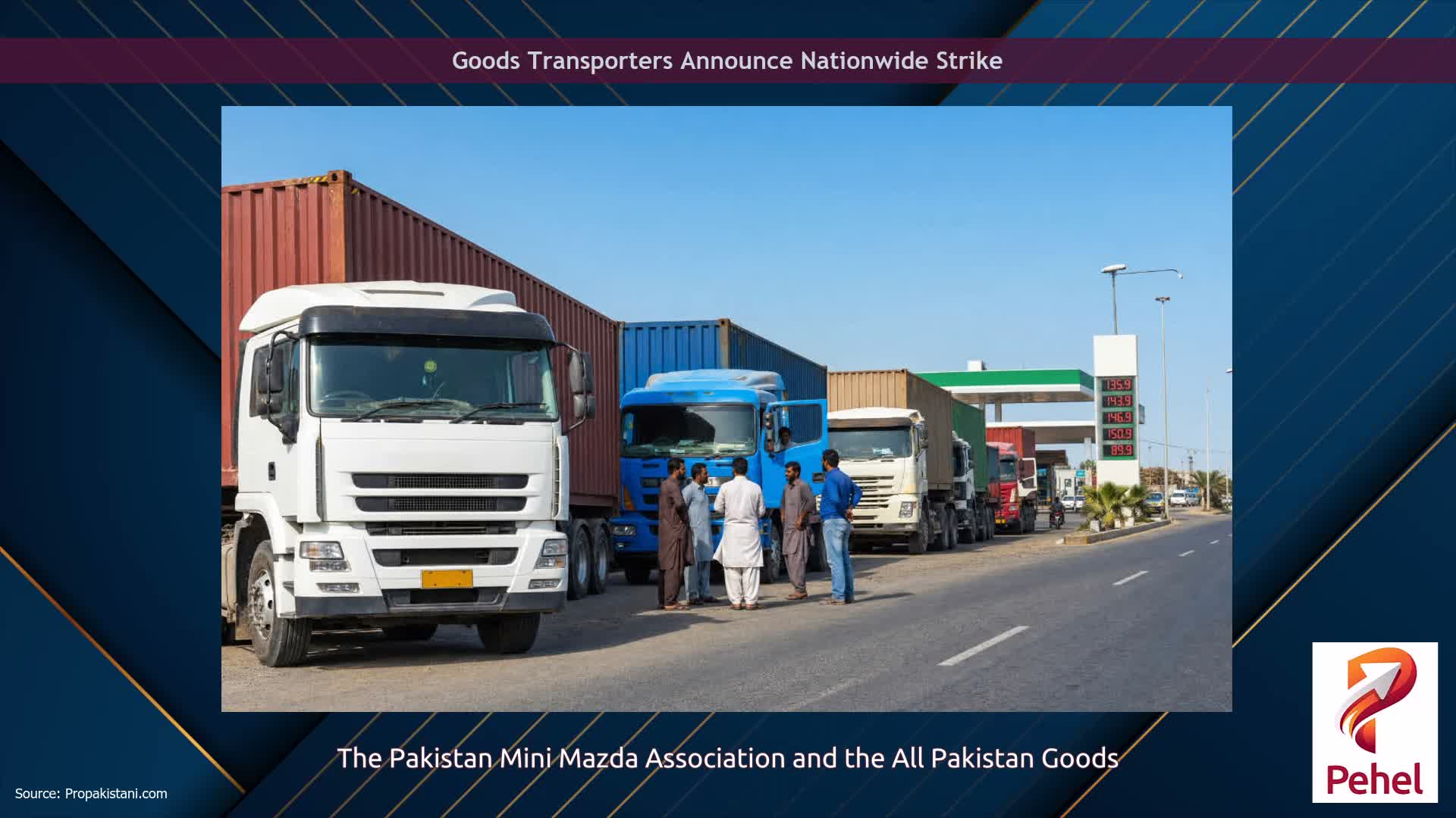 Goods Transporters Announce Nationwide Strike