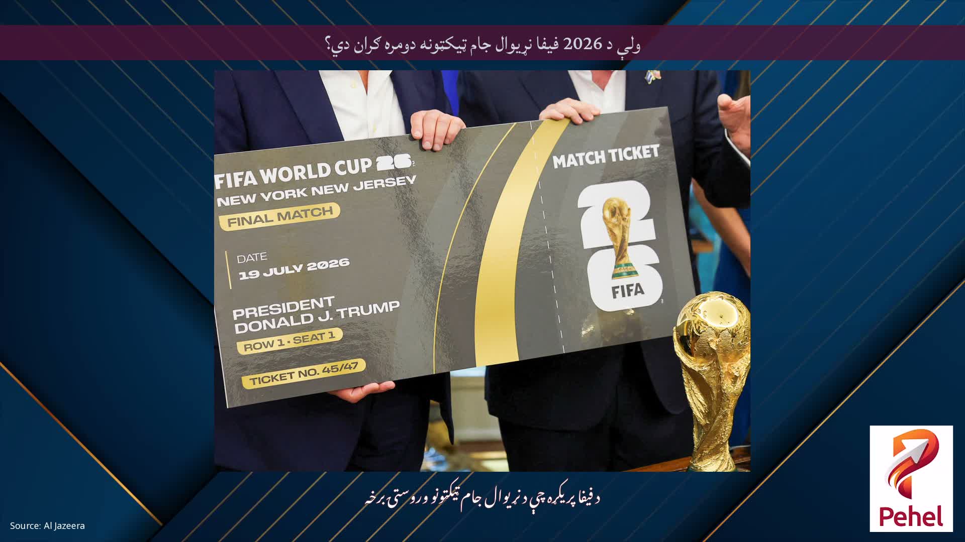 ولې د 2026 فیفا نړیوال جام ټیکټونه دومره ګران دي؟