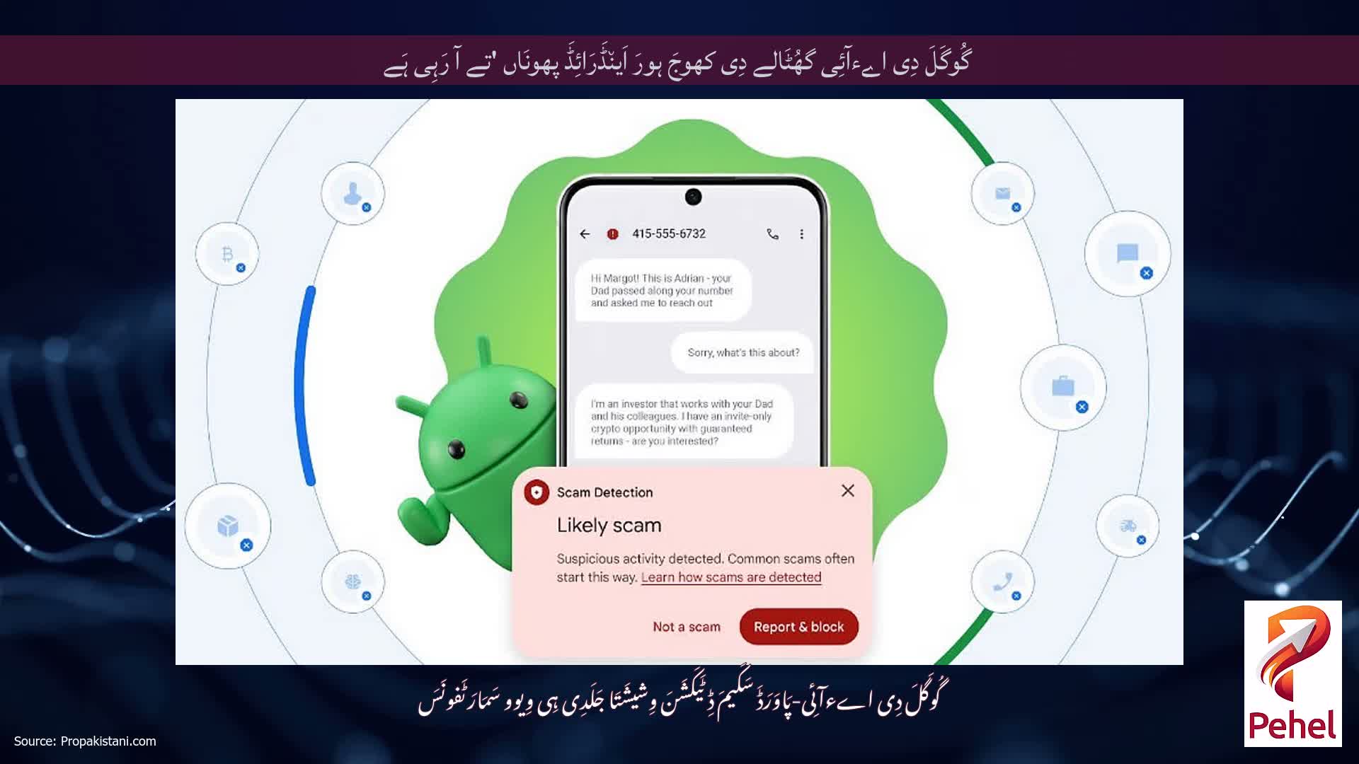 گُوگَلَ دِی اےءآئِی گھُٹَالے دِی کھوجَ ہورَ اَین٘ڈَرَائِڈَ پھونَاں 'تے آ رَہِی ہَے