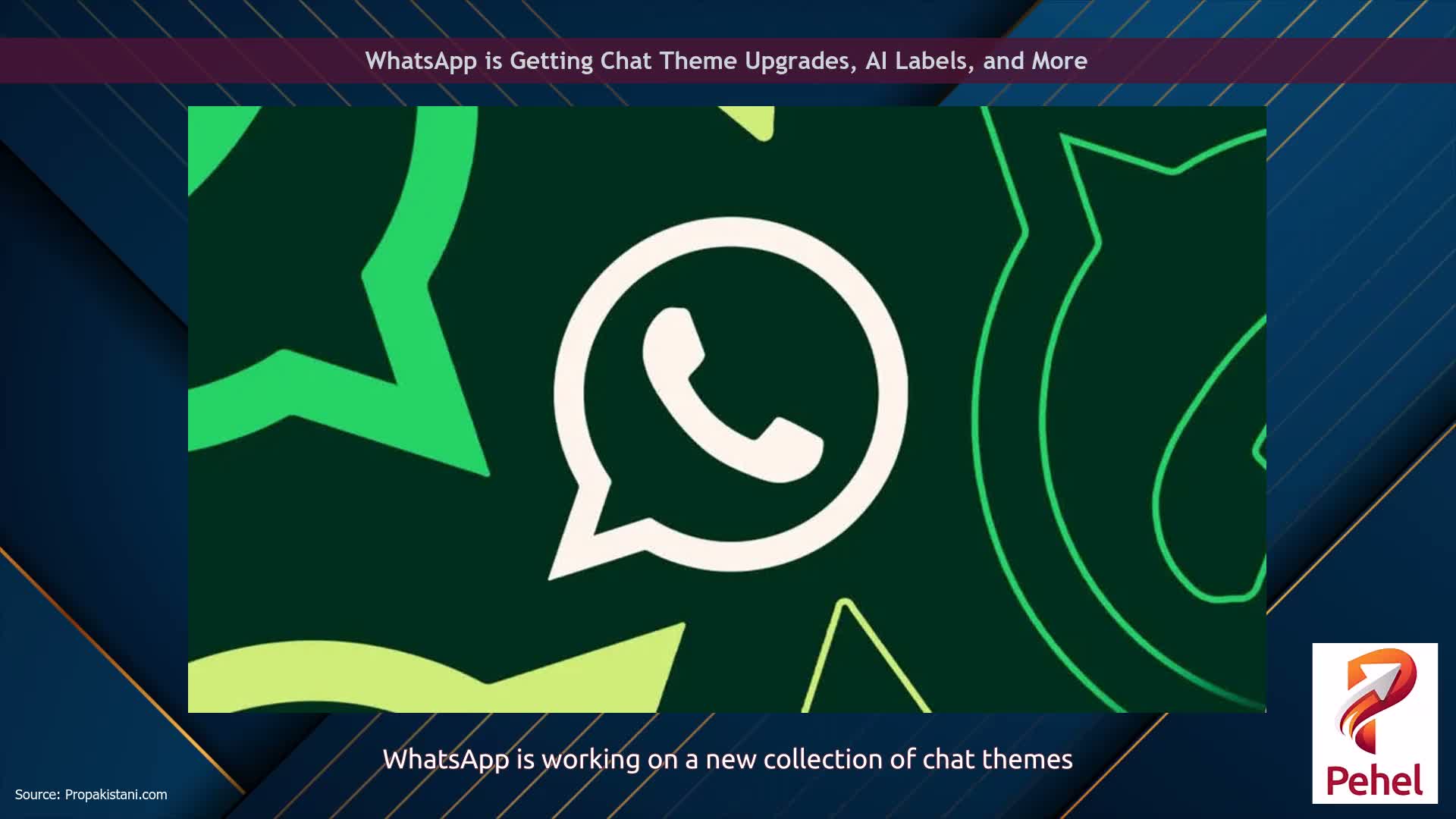 WhatsApp is Getting Chat Theme Upgrades, AI Labels, and More