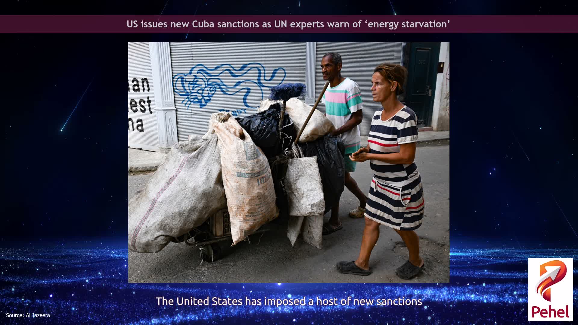 US issues new Cuba sanctions as UN experts warn of ‘energy starvation’
