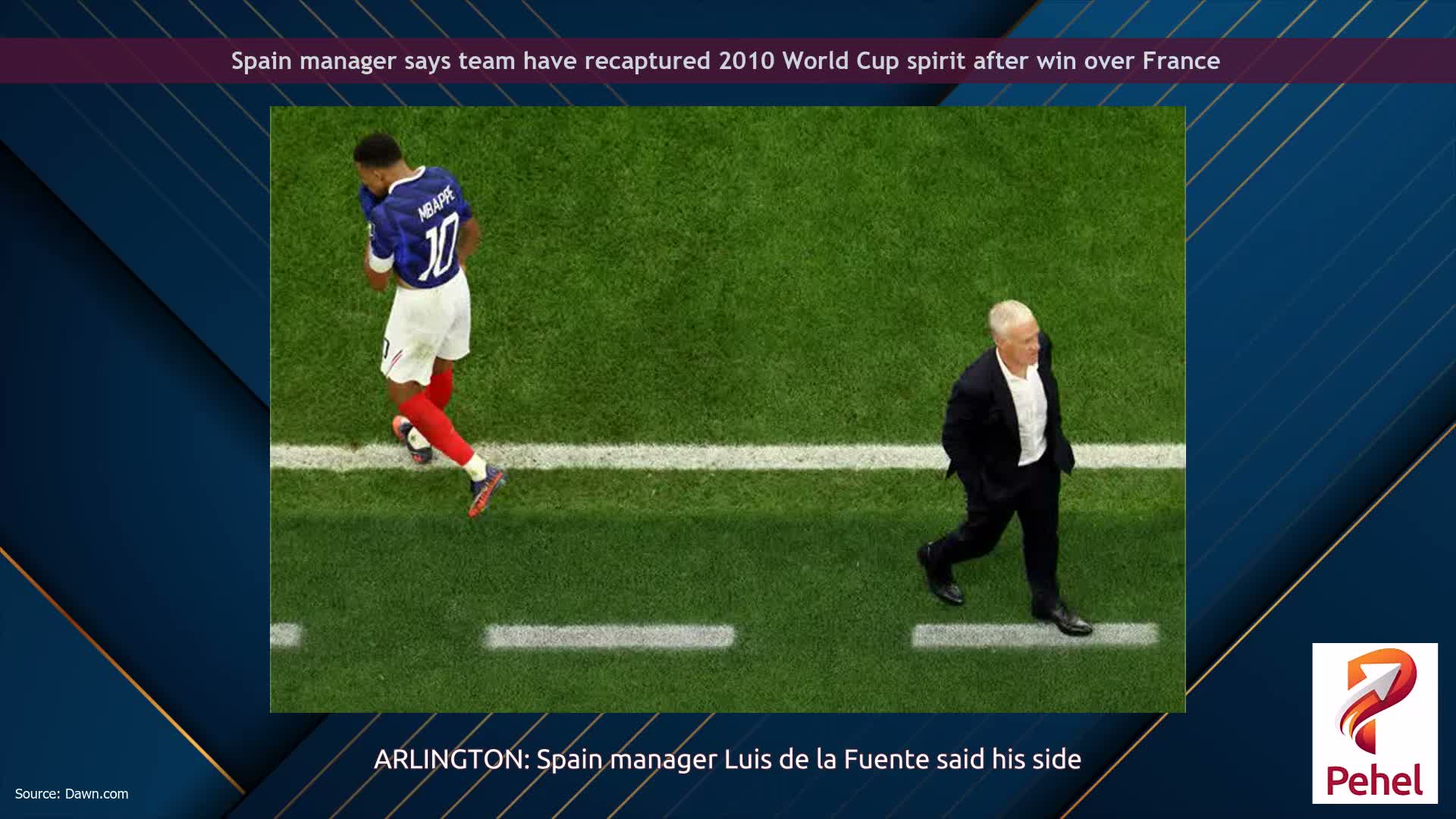 Spain manager says team have recaptured 2010 World Cup spirit after win over France