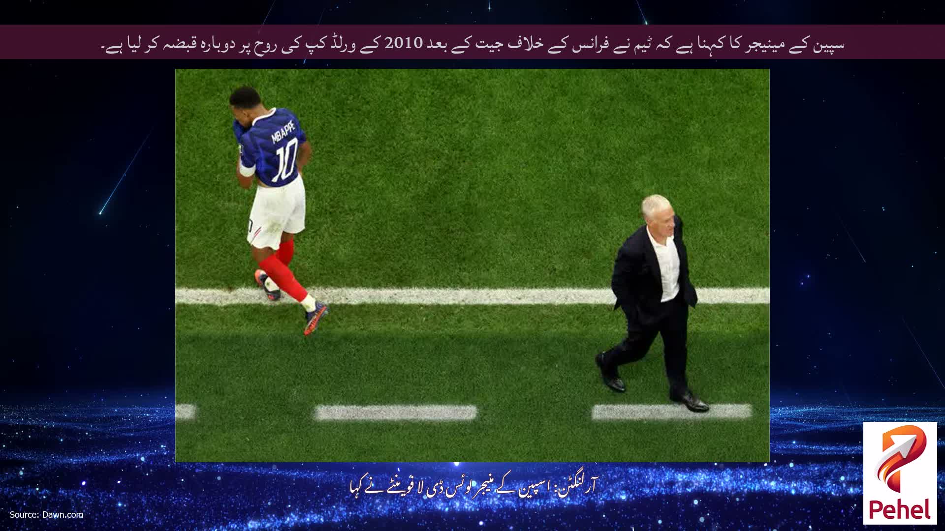 سپین کے مینیجر کا کہنا ہے کہ ٹیم نے فرانس کے خلاف جیت کے بعد 2010 کے ورلڈ کپ کی روح پر دوبارہ قبضہ کر لیا ہے۔