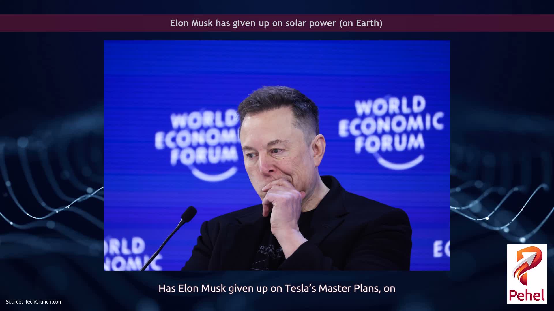 Elon Musk has given up on solar power (on Earth)