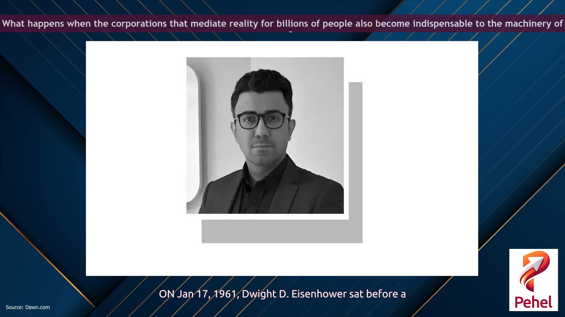 What happens when the corporations that mediate reality for billions of people also become indispensable to the machinery of war?
