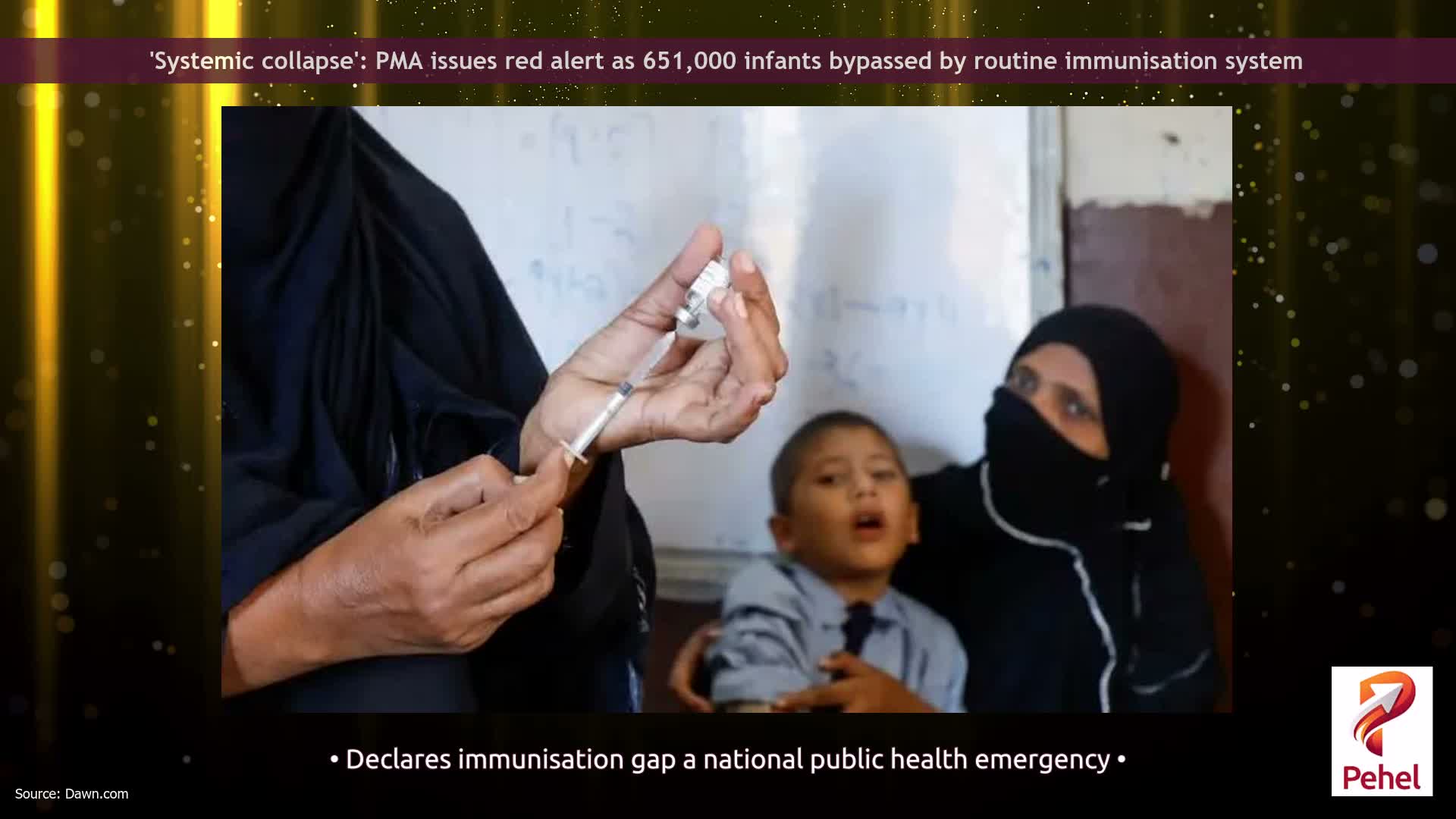 'Systemic collapse': PMA issues red alert as 651,000 infants bypassed by routine immunisation system