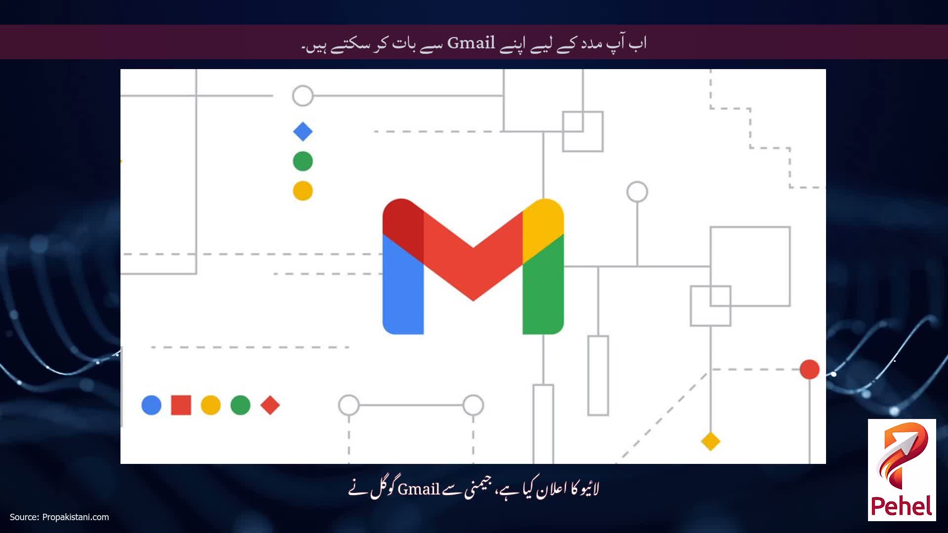 اب آپ مدد کے لیے اپنے Gmail سے بات کر سکتے ہیں۔
