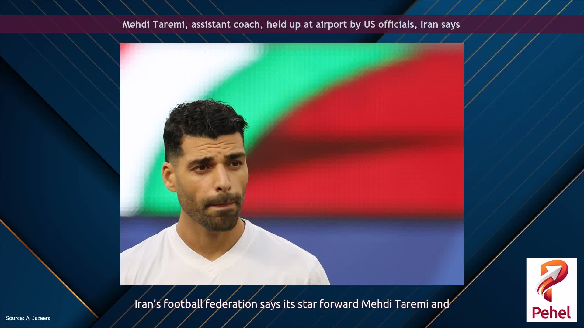 Mehdi Taremi, assistant coach, held up at airport by US officials, Iran says