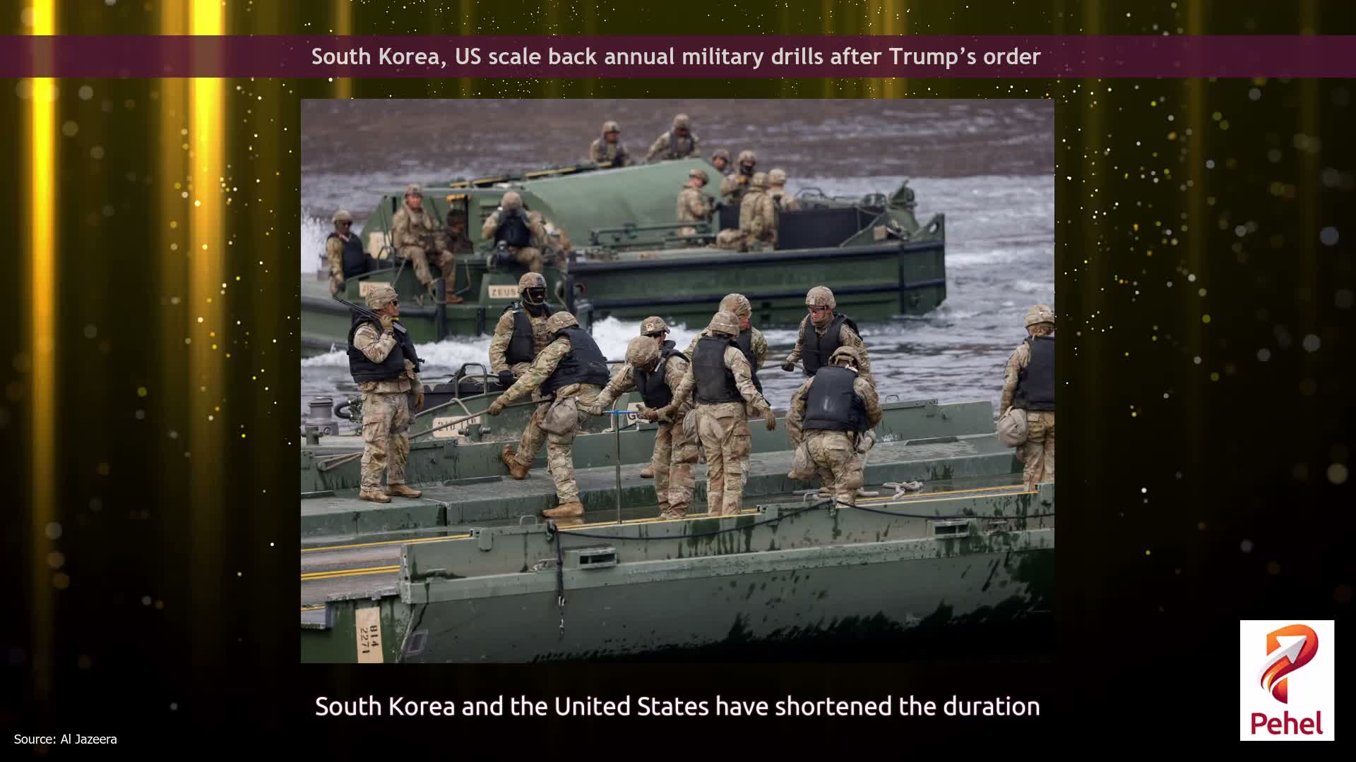 South Korea, US scale back annual military drills after Trump’s order