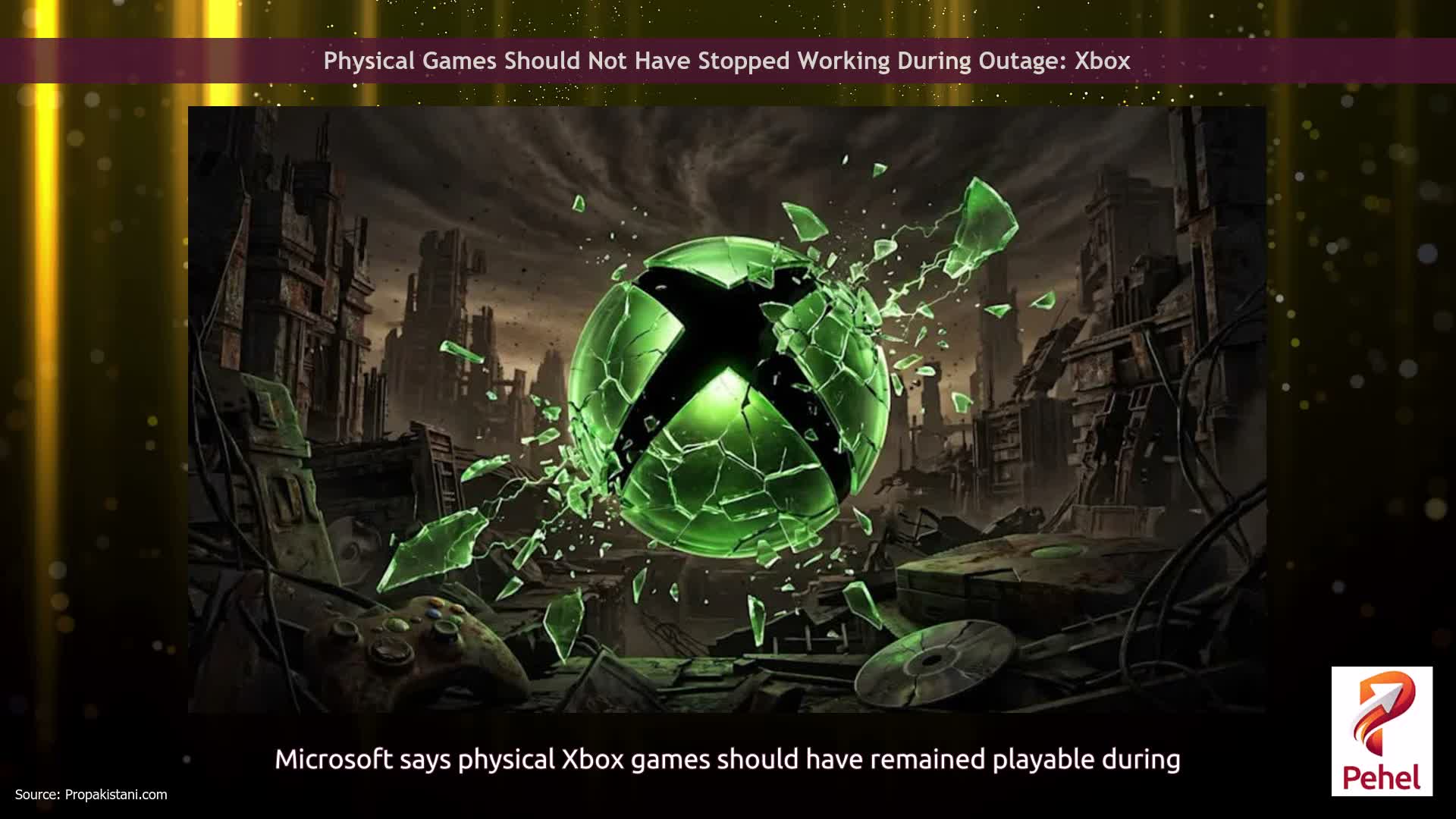 Physical Games Should Not Have Stopped Working During Outage: Xbox