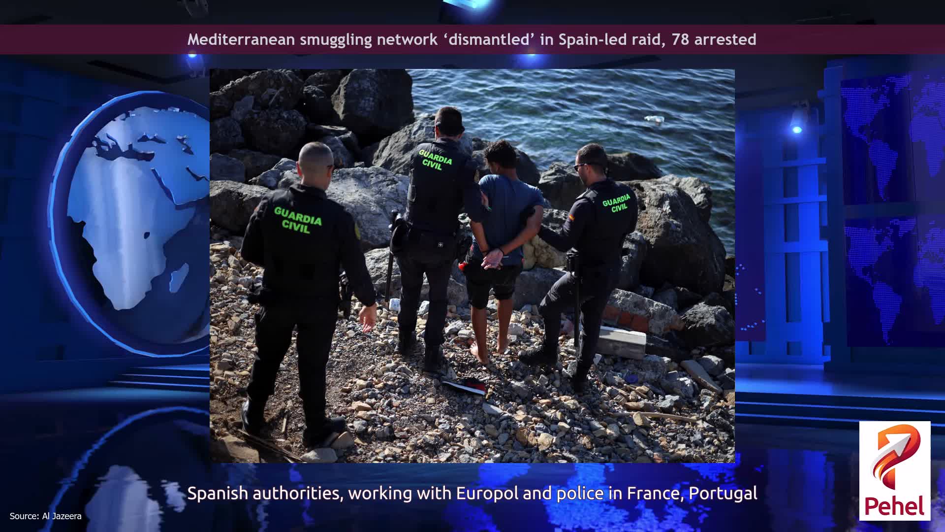 Mediterranean smuggling network ‘dismantled’ in Spain-led raid, 78 arrested