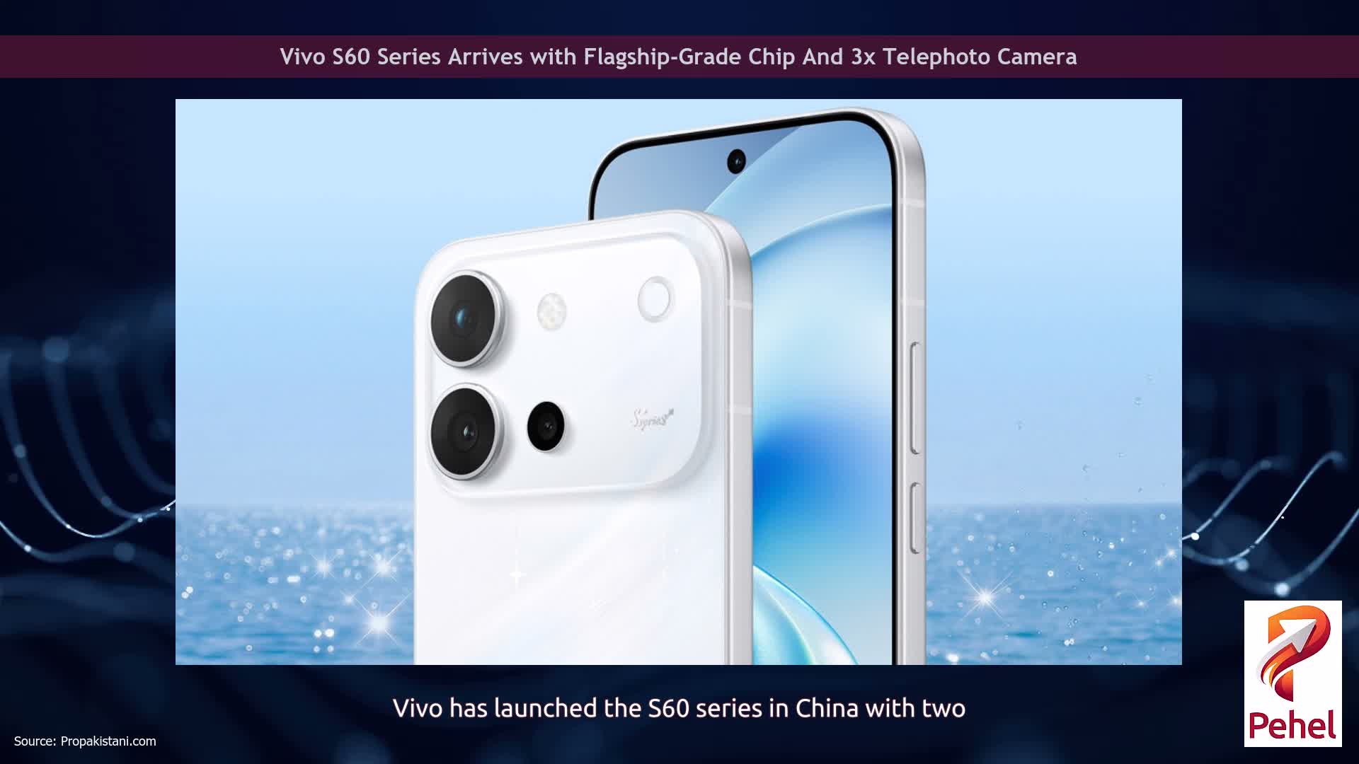 Vivo S60 Series Arrives with Flagship-Grade Chip And 3x Telephoto Camera