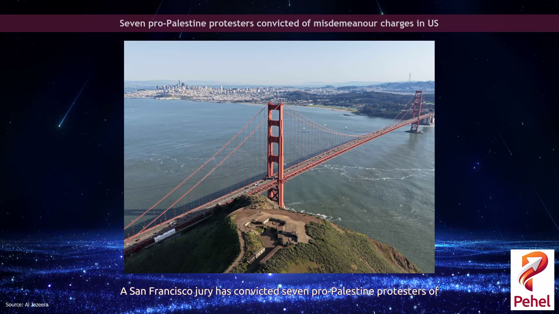 Seven pro-Palestine protesters convicted of misdemeanour charges in US