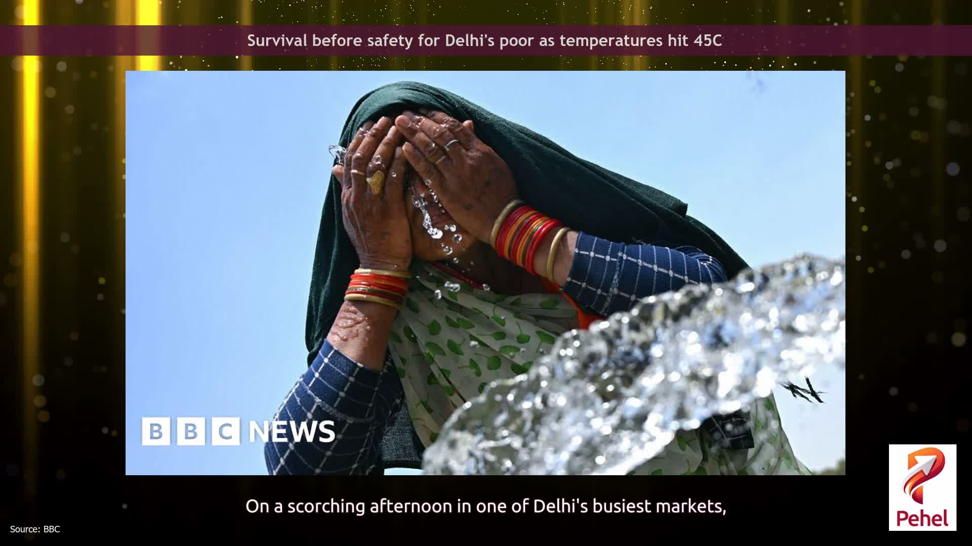 Survival before safety for Delhi's poor as temperatures hit 45C