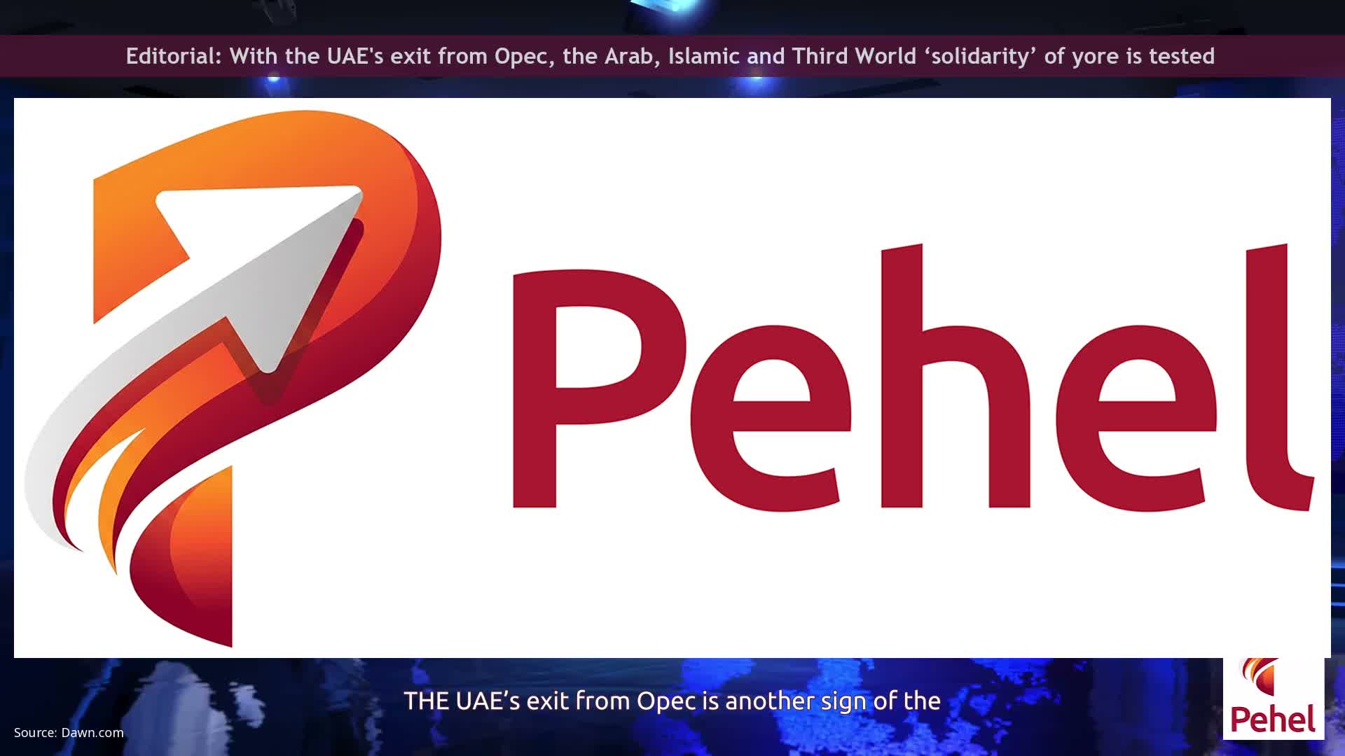 Editorial: With the UAE's exit from Opec, the Arab, Islamic and Third World ‘solidarity’ of yore is tested
