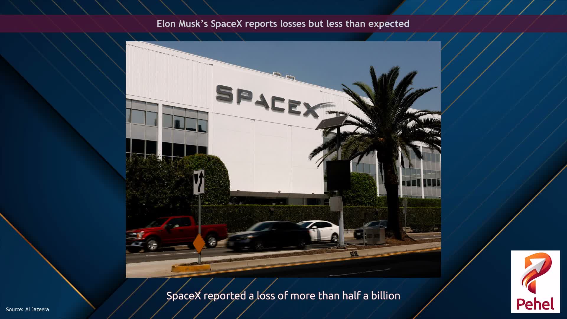 Elon Musk’s SpaceX reports losses but less than expected