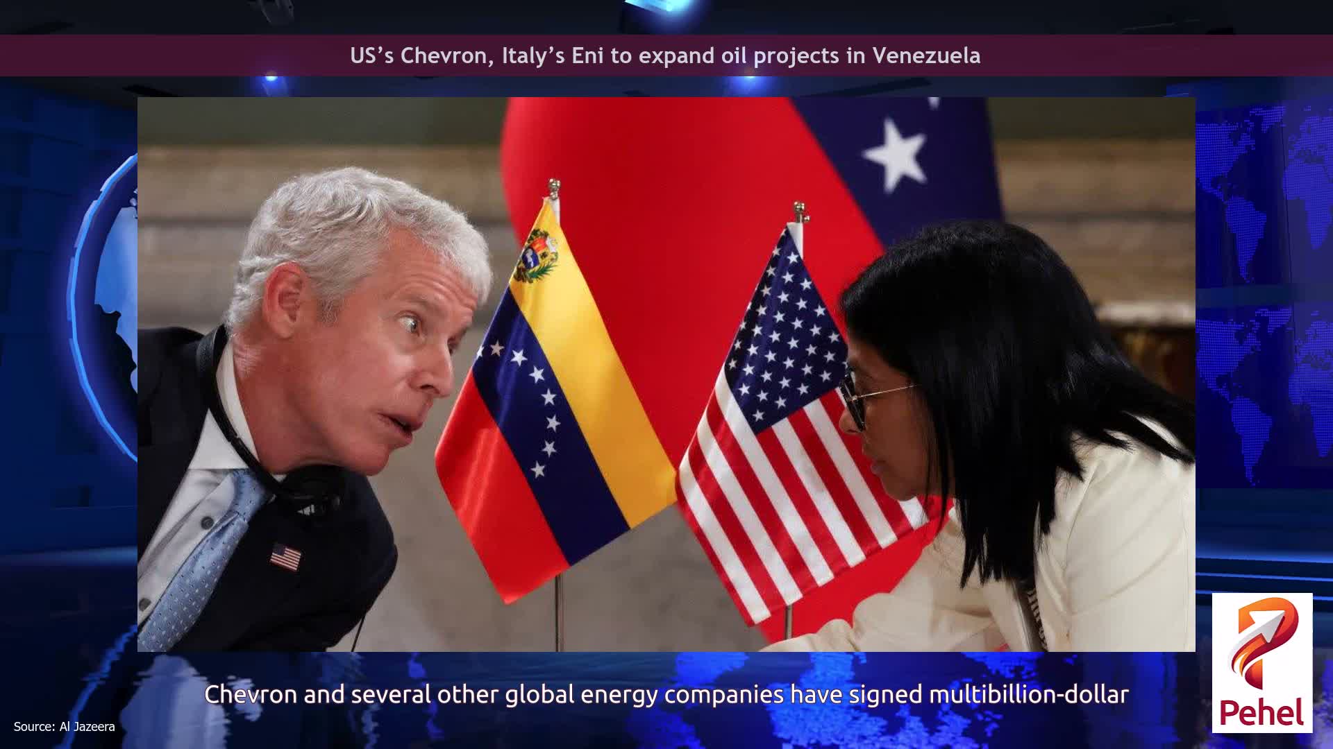 US’s Chevron, Italy’s Eni to expand oil projects in Venezuela