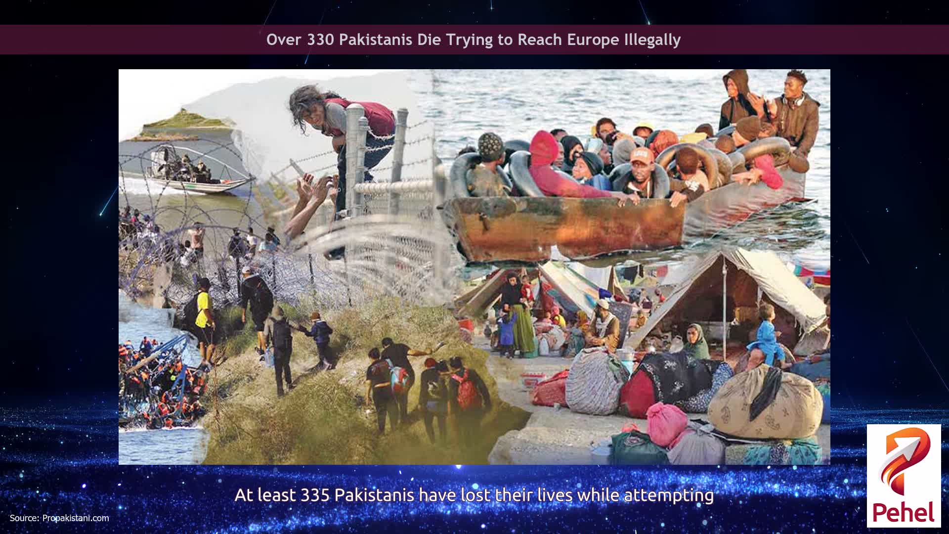 Over 330 Pakistanis Die Trying to Reach Europe Illegally