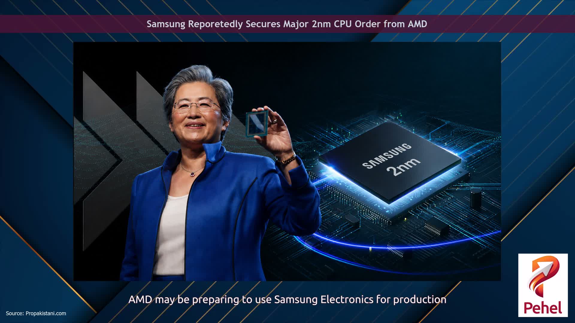 Samsung Reporetedly Secures Major 2nm CPU Order from AMD