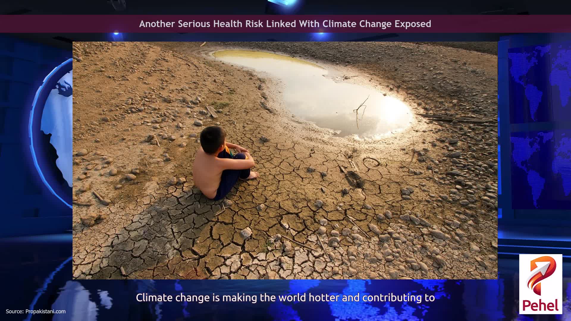 Another Serious Health Risk Linked With Climate Change Exposed