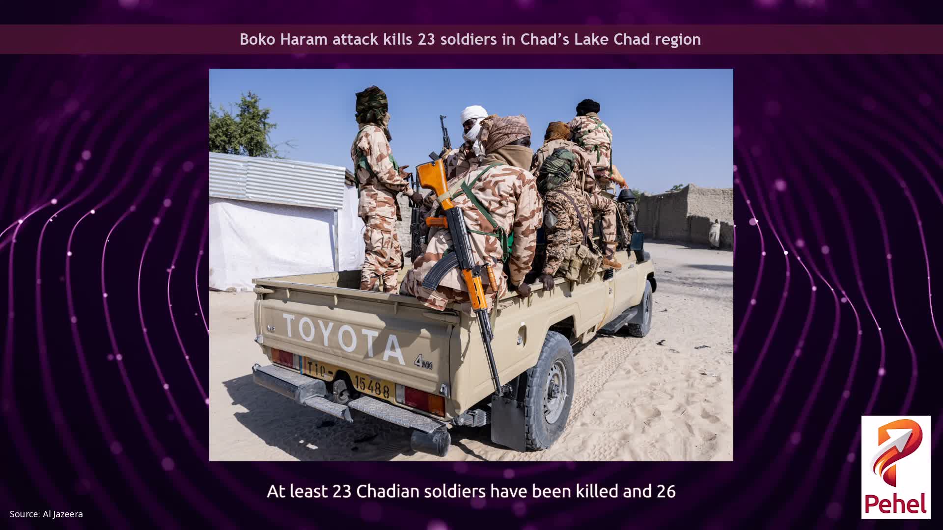 Boko Haram attack kills 23 soldiers in Chad’s Lake Chad region