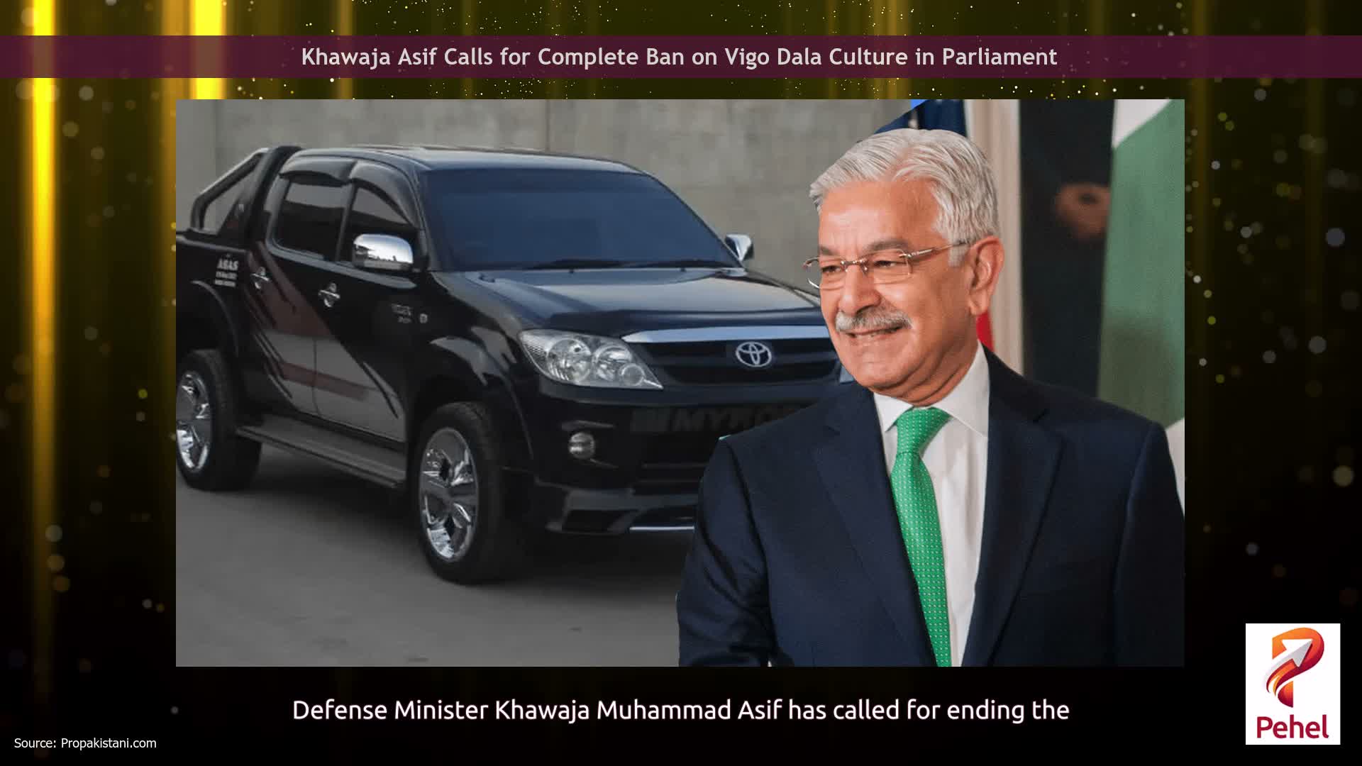Khawaja Asif Calls for Complete Ban on Vigo Dala Culture in Parliament