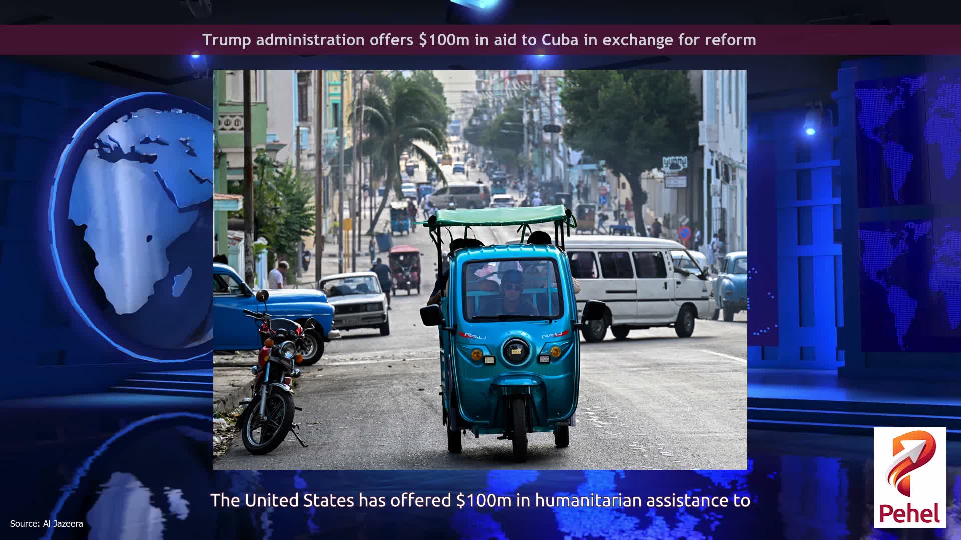 Trump administration offers $100m in aid to Cuba in exchange for reform