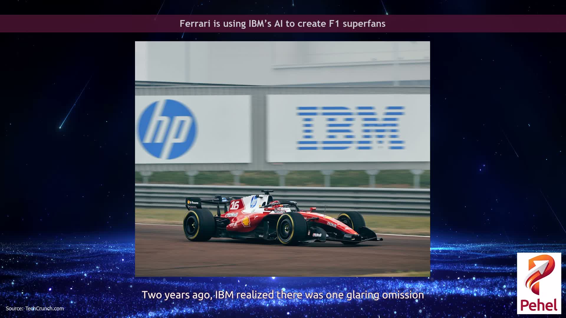 Ferrari is using IBM’s AI to create F1 superfans
