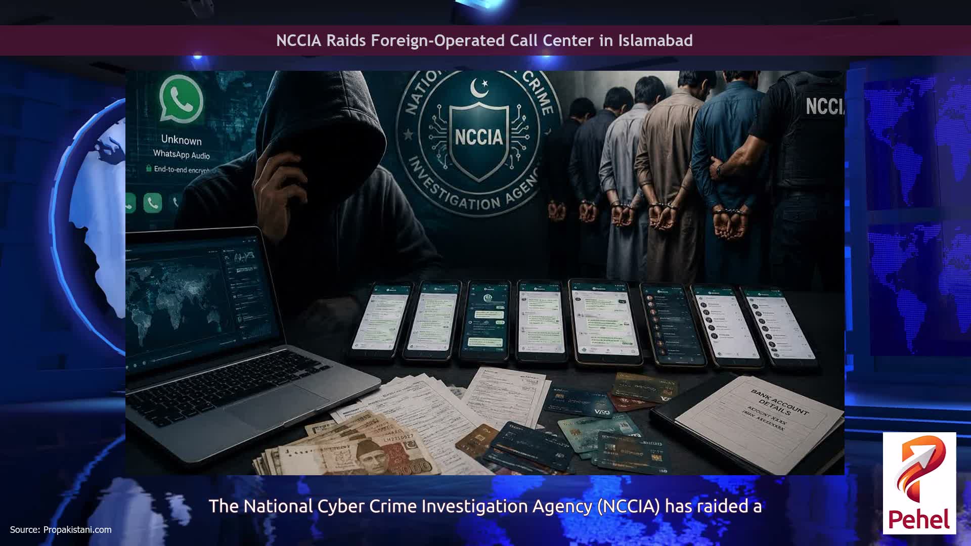 NCCIA Raids Foreign-Operated Call Center in Islamabad