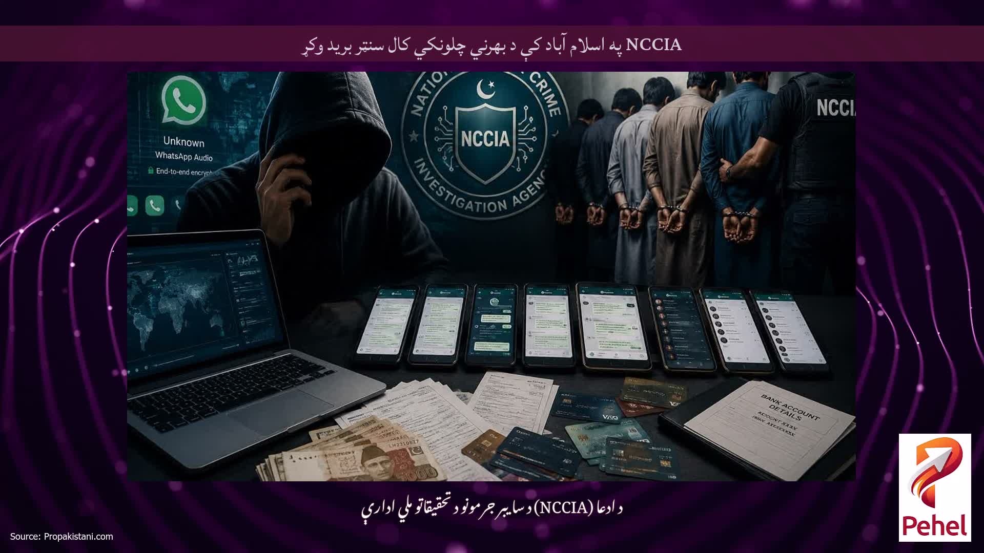 NCCIA په اسلام آباد کې د بهرني چلونکي کال سنټر برید وکړ