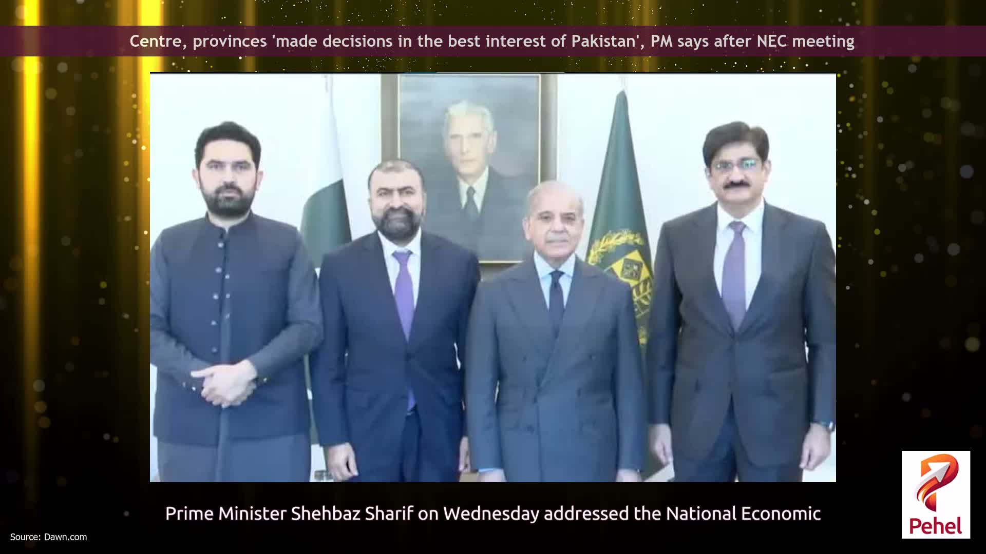 Centre, provinces 'made decisions in the best interest of Pakistan', PM says after NEC meeting