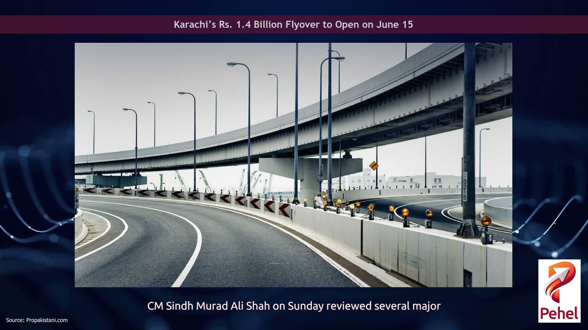 Karachi’s Rs. 1.4 Billion Flyover to Open on June 15