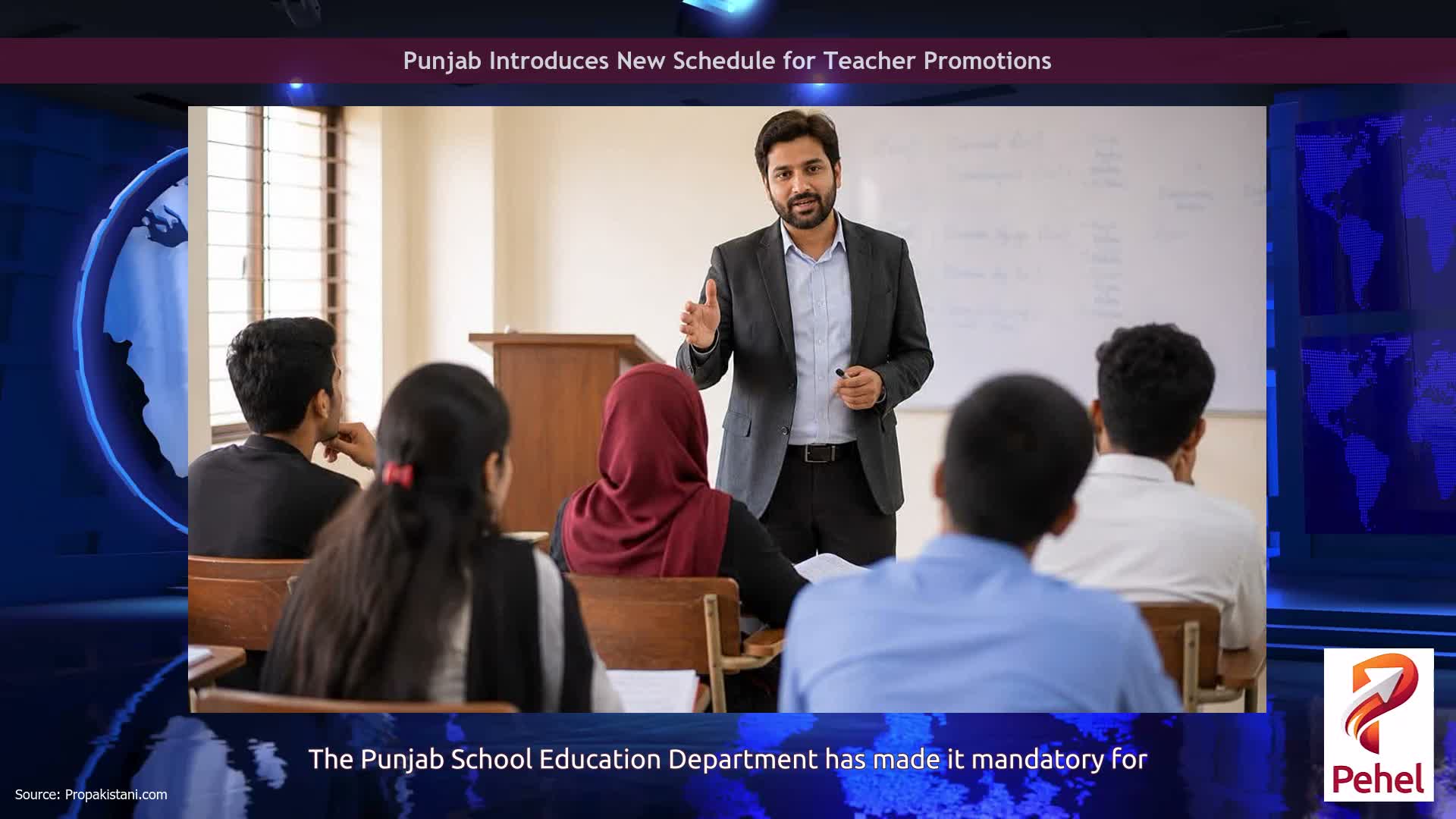 Punjab Introduces New Schedule for Teacher Promotions