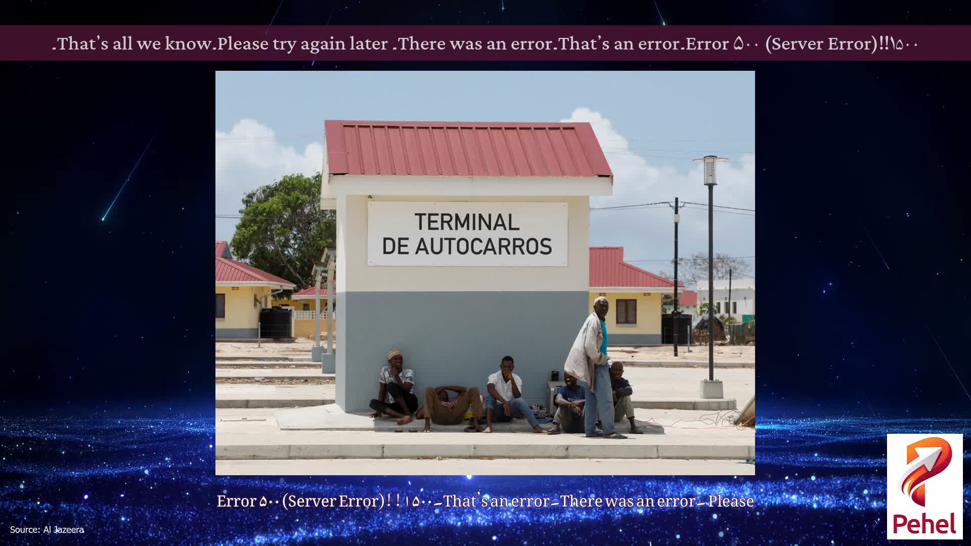 Error ۵۰۰ (Server Error)!!۱۵۰۰۔That’s an error۔There was an error۔ Please try again later۔That’s all we know۔