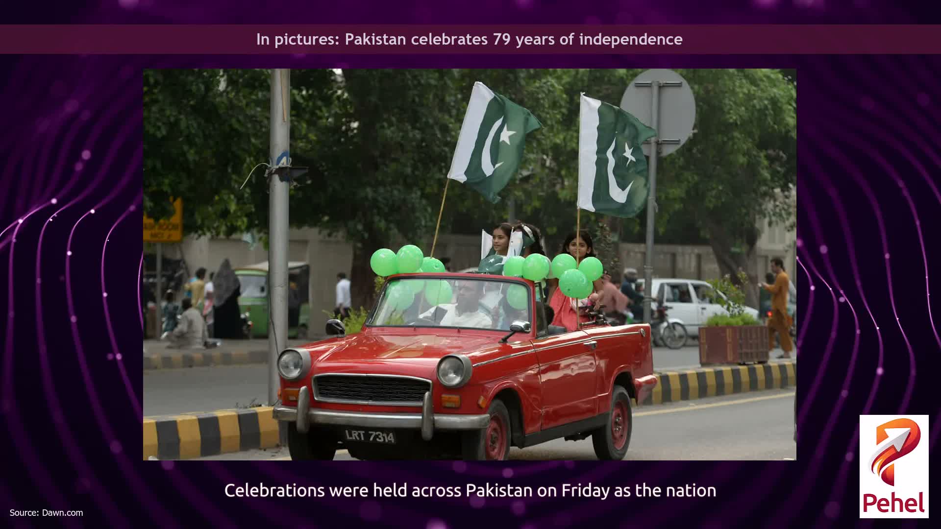 In pictures: Pakistan celebrates 79 years of independence