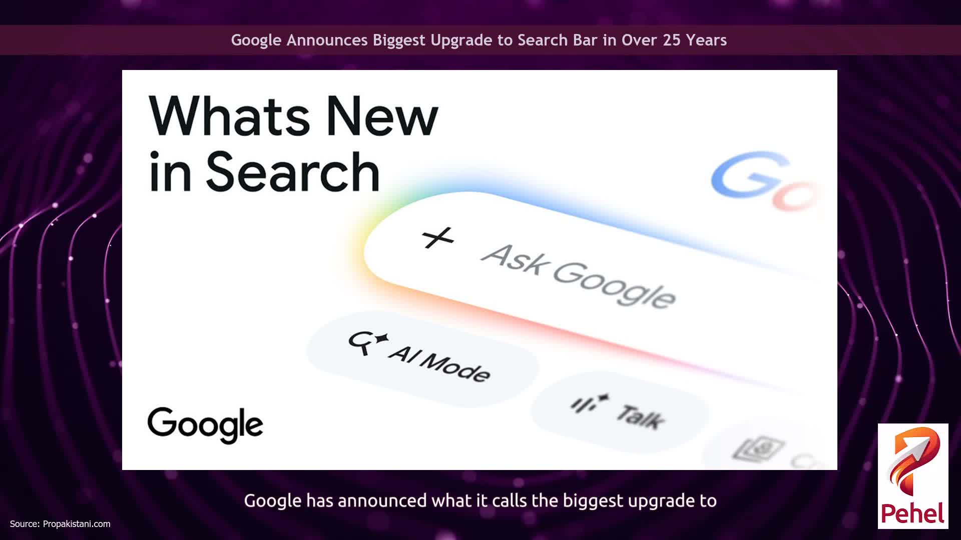 Google Announces Biggest Upgrade to Search Bar in Over 25 Years