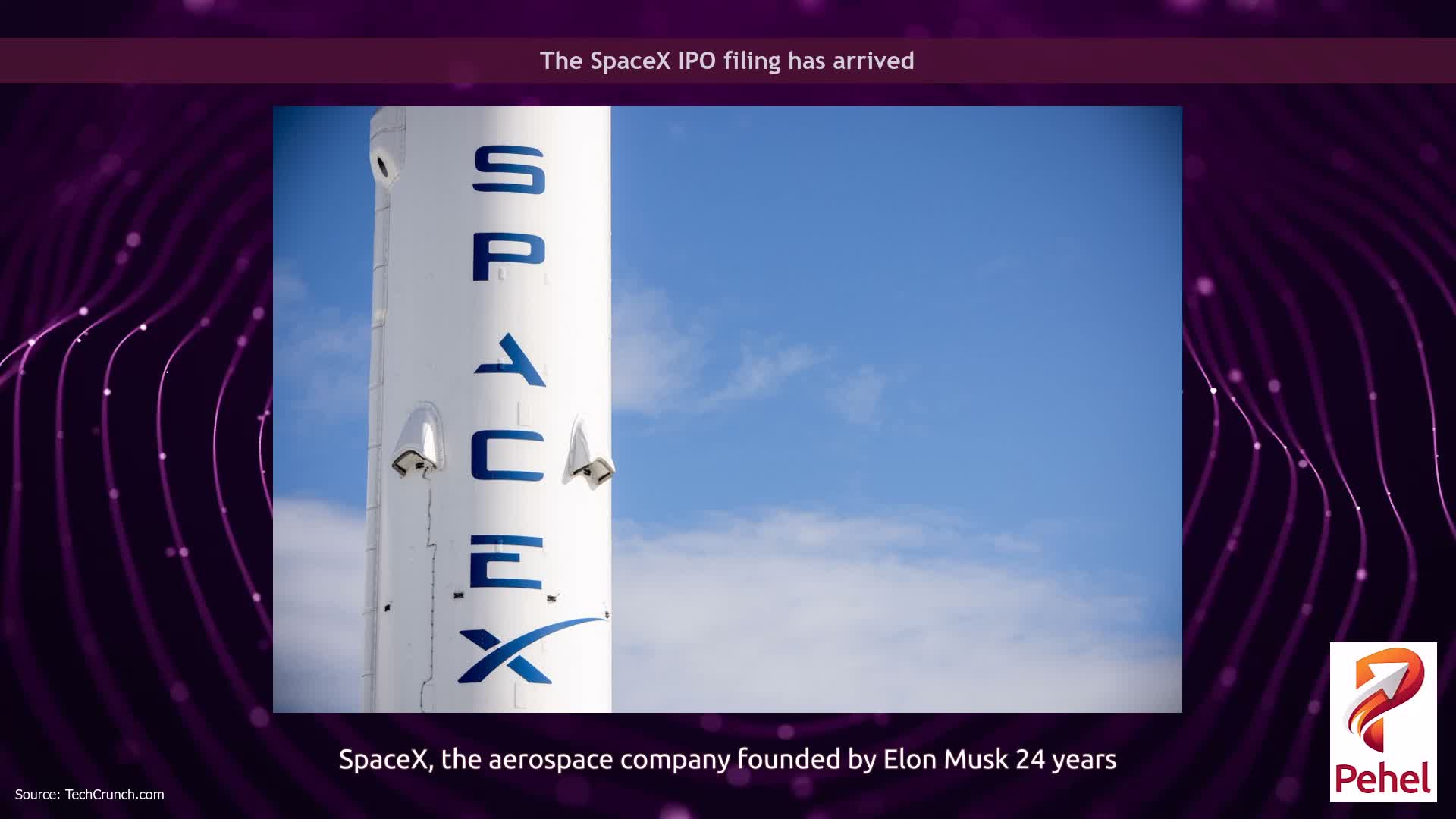 The SpaceX IPO filing has arrived