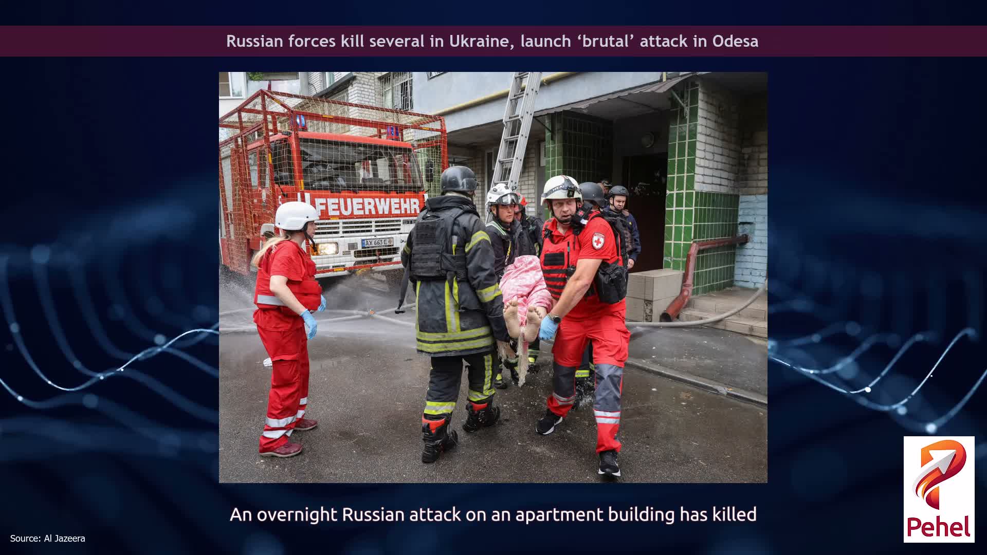 Russian forces kill several in Ukraine, launch ‘brutal’ attack in Odesa