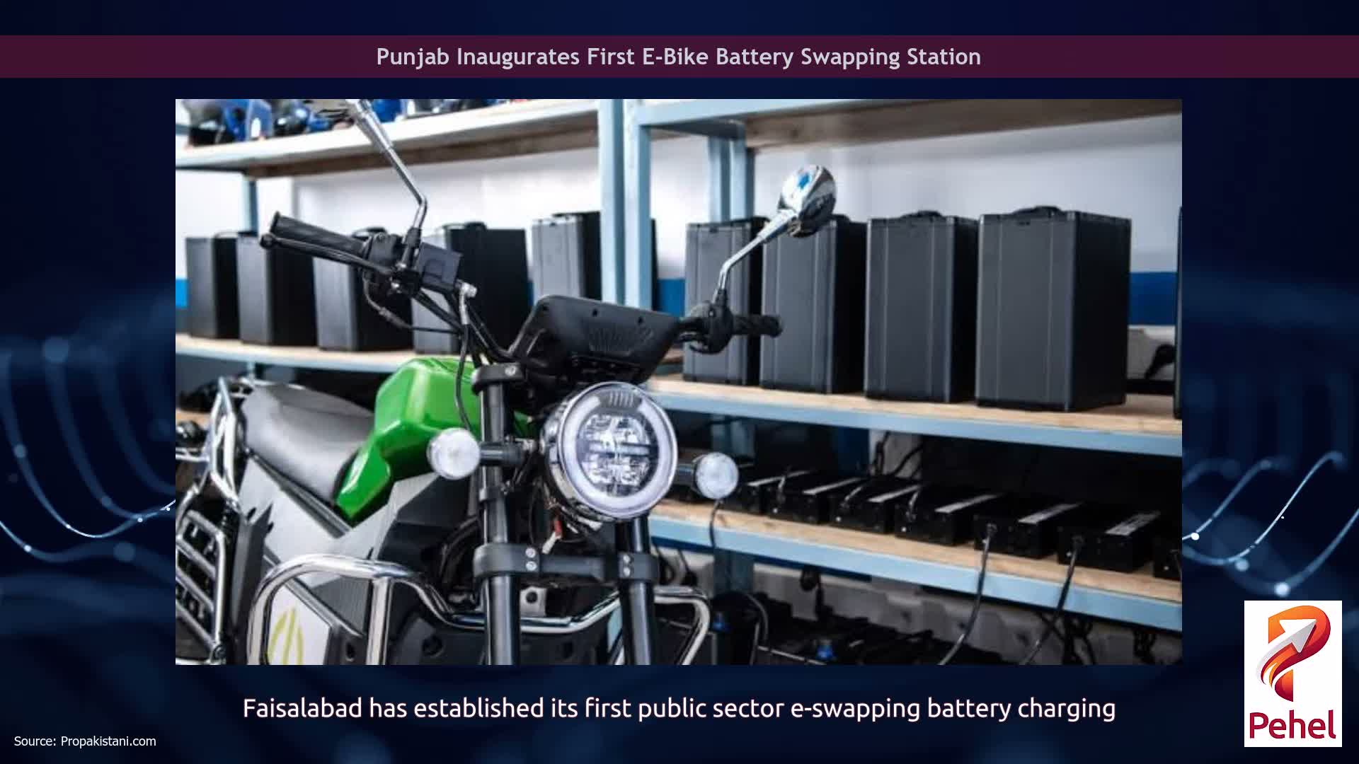 Punjab Inaugurates First E-Bike Battery Swapping Station