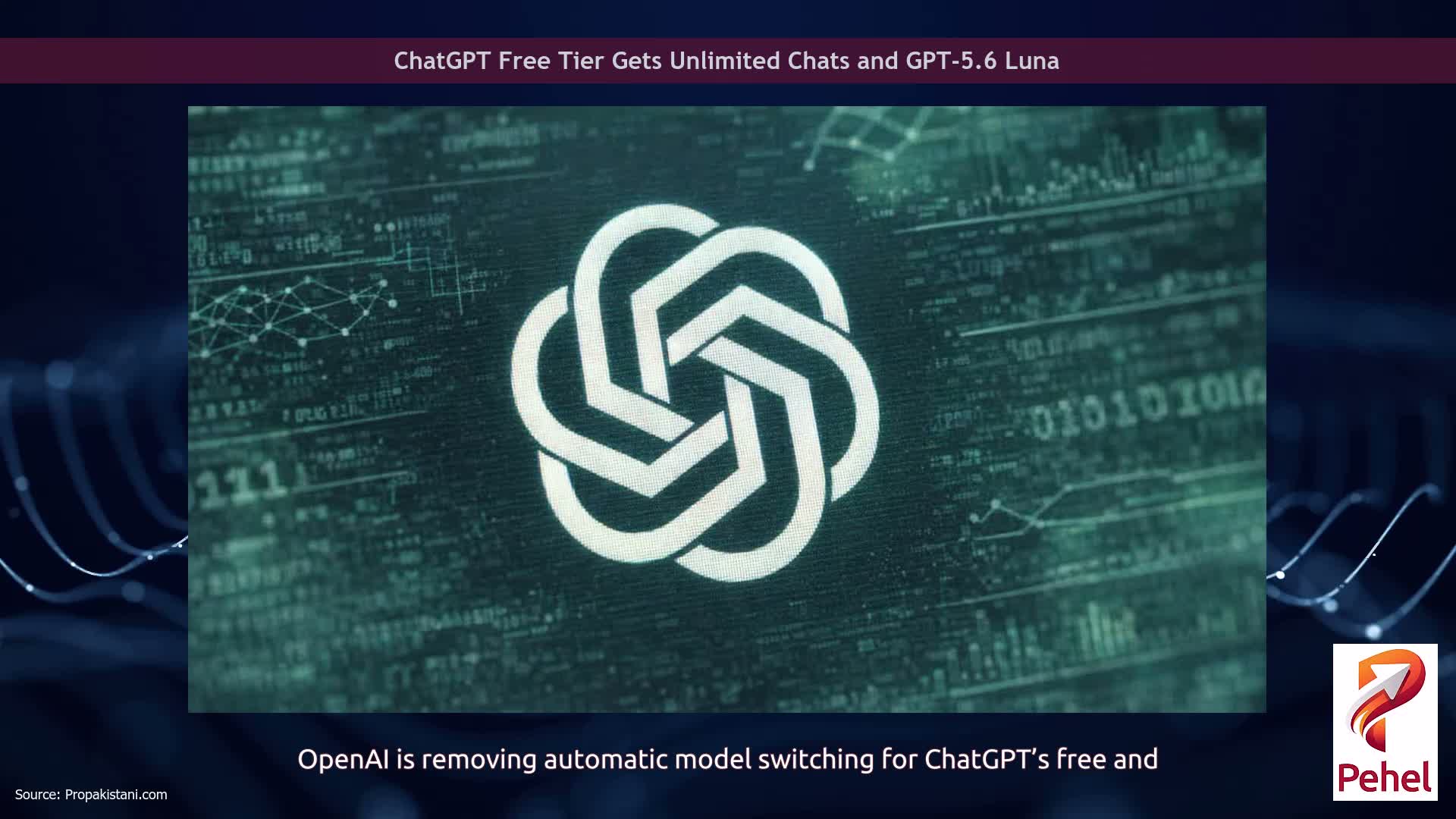 ChatGPT Free Tier Gets Unlimited Chats and GPT-5.6 Luna