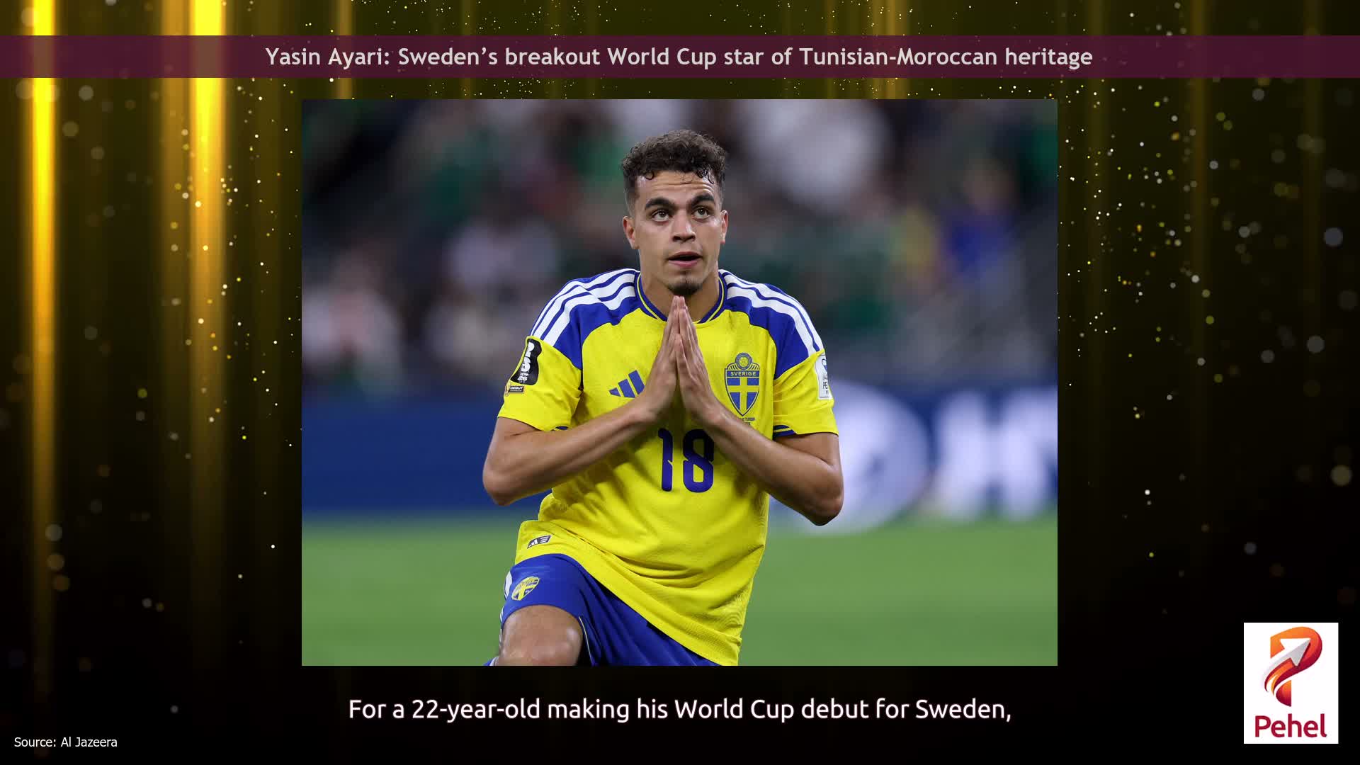 Yasin Ayari: Sweden’s breakout World Cup star of Tunisian-Moroccan heritage