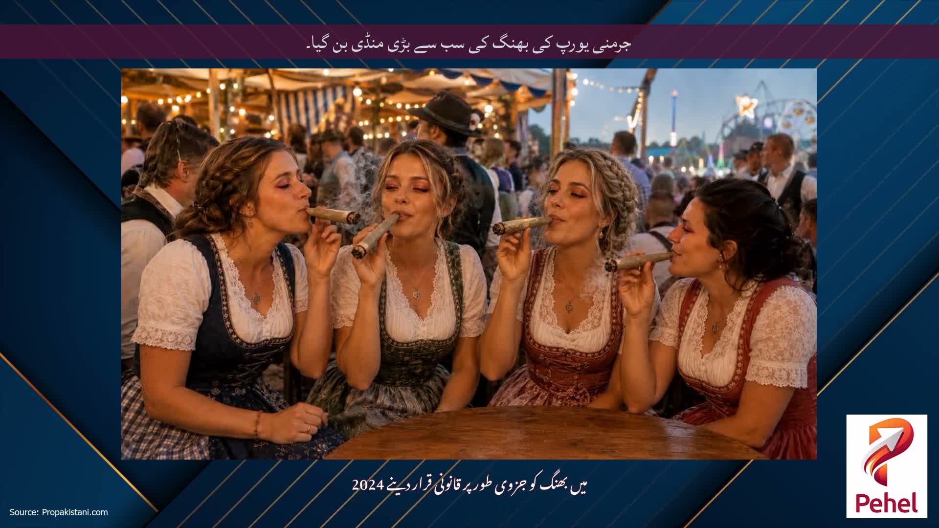 جرمنی یورپ کی بھنگ کی سب سے بڑی منڈی بن گیا۔