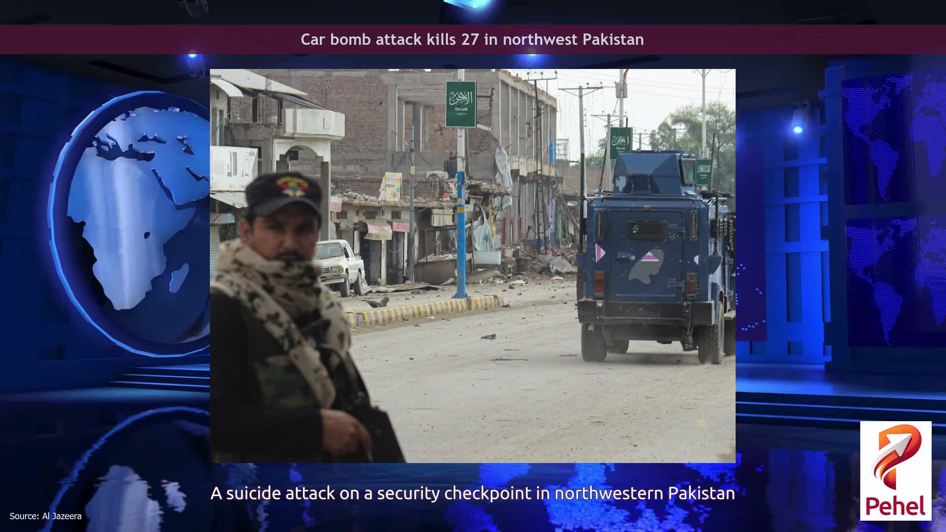 Car bomb attack kills 27 in northwest Pakistan