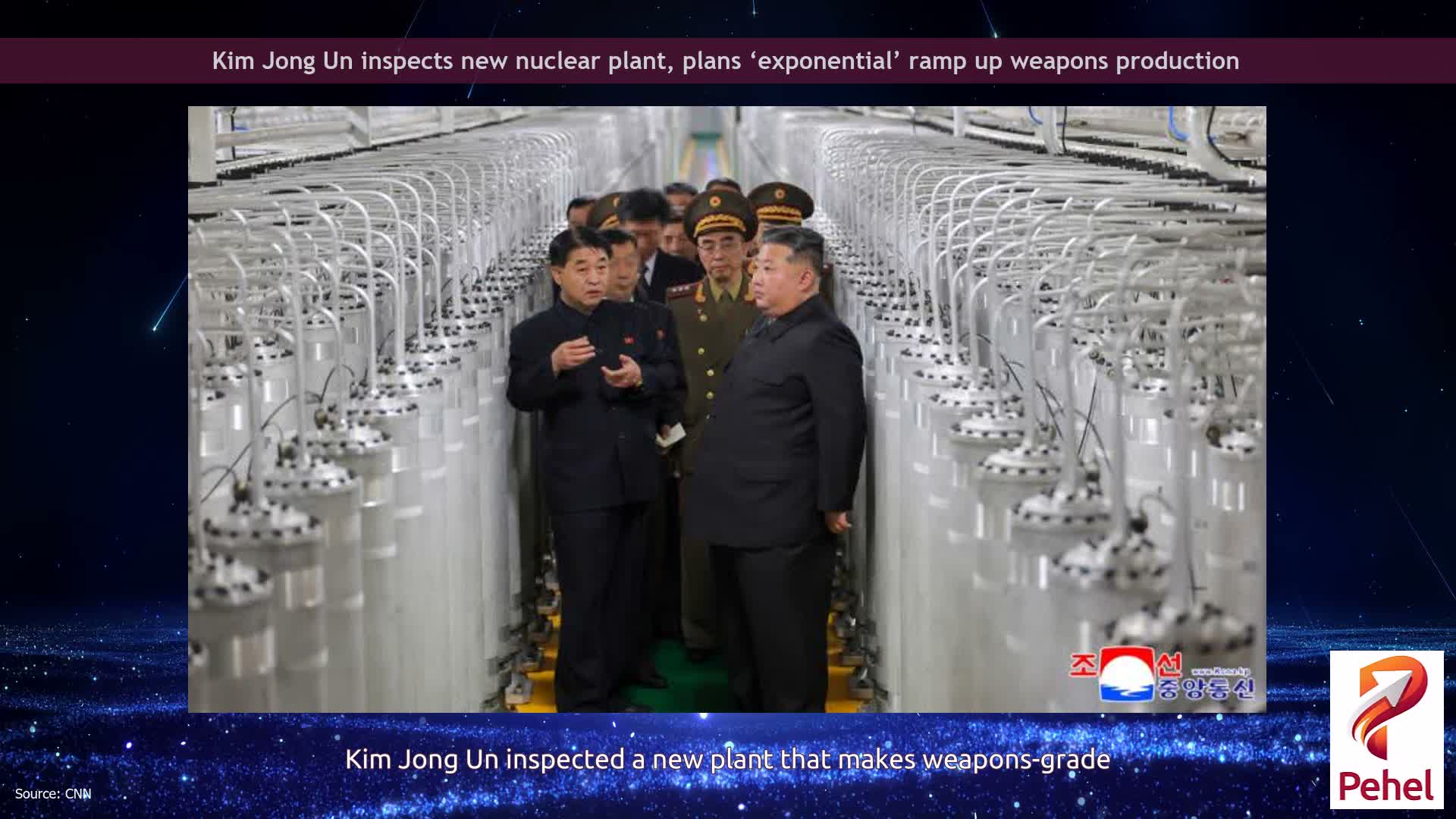 Kim Jong Un inspects new nuclear plant, plans ‘exponential’ ramp up weapons production