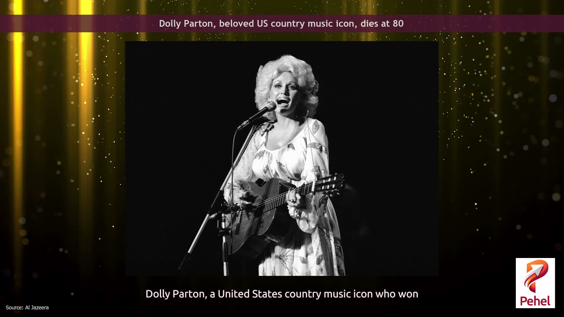 Dolly Parton, beloved US country music icon, dies at 80